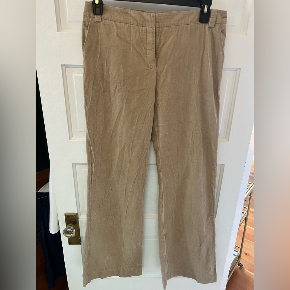 Khaki corduroy pants